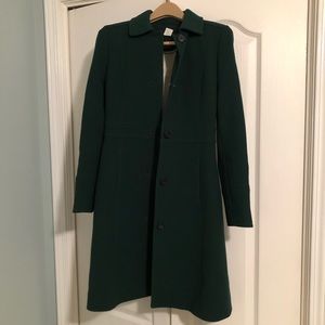 SAVED FOR BUYER NOT FOR SALE CURRENTLY J. Crew Dark Green Winter Coat